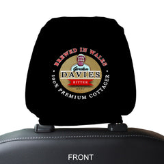 Fulham  Gordon Davies - Football Legends - Headrest Cover
