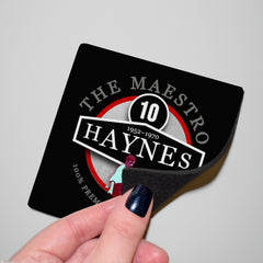 Fulham  Haynes - Football Coaster - Square Or Circle