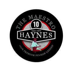 Fulham  Haynes - Football Coaster - Square Or Circle