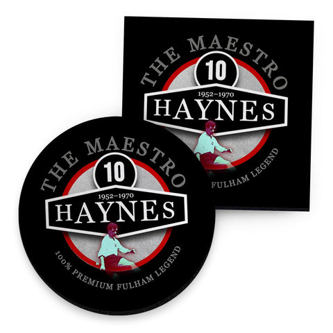 Fulham  Haynes - Football Coaster - Square Or Circle