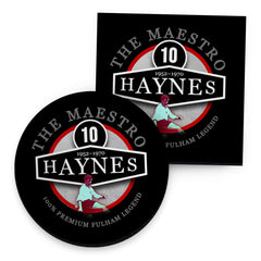 Fulham  Haynes - Football Coaster - Square Or Circle