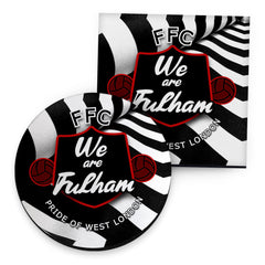 Fulham  We are Fulham - Football Coaster - Square Or Circle