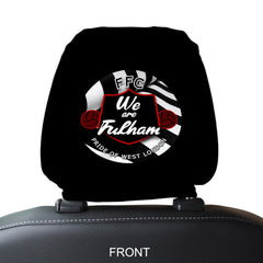 Fulham  We are Fulham - Football Legends - Headrest Cover