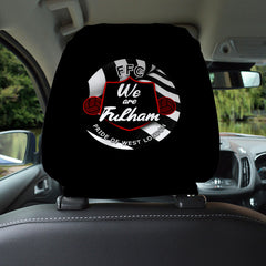 Fulham  We are Fulham - Football Legends - Headrest Cover