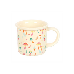 Funky Fungi Mushroom Print Mug