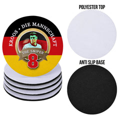 Germany Kroos - Coaster - Circle or Square