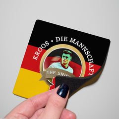 Germany Kroos - Coaster - Circle or Square