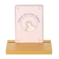 Goddess Energy Affirmation Cards with Wooden Stand