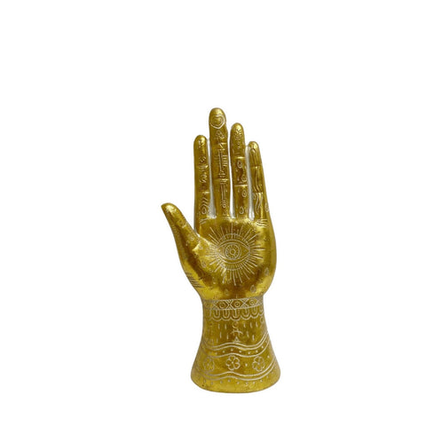 Gold Hamsa Hand Ornament