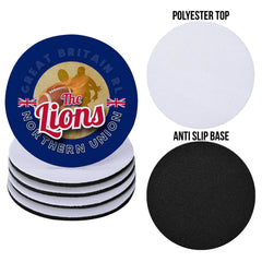 Great Britain Rugby League Lions - Coaster - Circle or Square