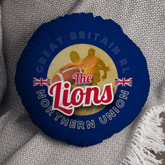 Great Britain Rugby League Lions  - Legend Collection - Circle Cushion 14inch