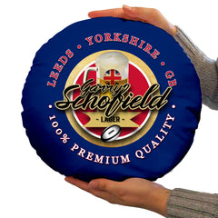 Great Britain Rugby League Schofield  - Legend Collection - Circle Cushion 14inch