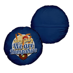 Hampshire Cricket Glory  - Legend Collection - Circle Cushion 14inch
