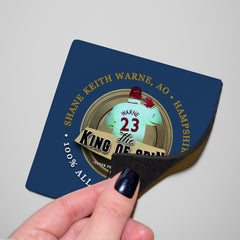 Hampshire Warne - Cricket Coaster - Circle or Square