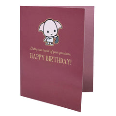 Harry Potter Dobby Birthday Card