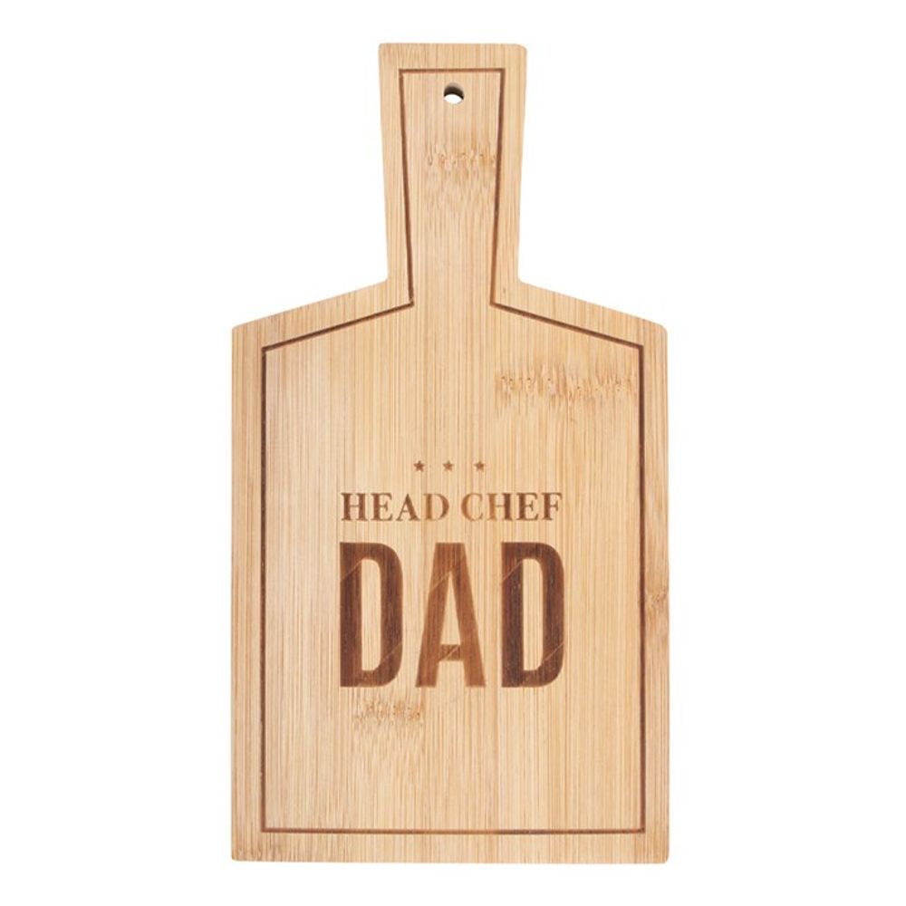 Head Chef Dad Bamboo Serving Board