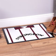 Heart of Midlothian 1994 Away Shirt - Personalised Retro Door Mat - 60cm x 40cm