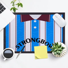 Heart of Midlothian 1995 Away Shirt - Personalised Retro Door Mat - 60cm x 40cm