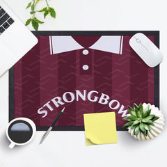 Heart of Midlothian 1997 Home Shirt - Personalised Retro Door Mat - 60cm x 40cm