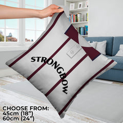 Heart of Midlothian Retro 1994 Away Shirt - 45cm or 61cm Retro Cushion