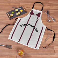 Heart of Midlothian Retro 1994 Away Shirt Apron - Personalised Retro Football Adults Apron