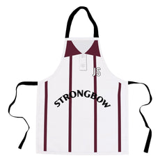 Heart of Midlothian Retro 1994 Away Shirt Apron - Personalised Retro Football Adults Apron