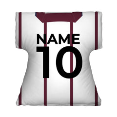 Heart of Midlothian Retro - 1994 Away Shirt - Personalised Retro Shirt Cushion