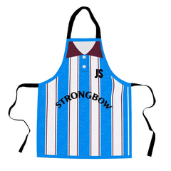 Heart of Midlothian Retro 1995 Away Shirt Apron- Personalised Retro Football Adults Apron