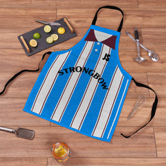 Heart of Midlothian Retro 1995 Away Shirt Apron- Personalised Retro Football Adults Apron