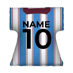 Heart of Midlothian Retro - 1995 Away Shirt - Personalised Retro Shirt Cushion