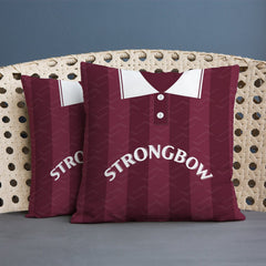 Heart of Midlothian Retro 1997 Home Shirt - 45cm or 61cm Retro Cushion