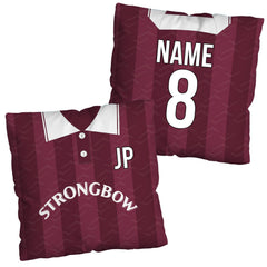 Heart of Midlothian Retro 1997 Home Shirt - 45cm or 61cm Retro Cushion