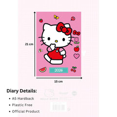Hello Kitty A5 Diary 2026
