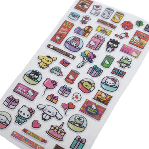 Hello Kitty Puff Sticker Set