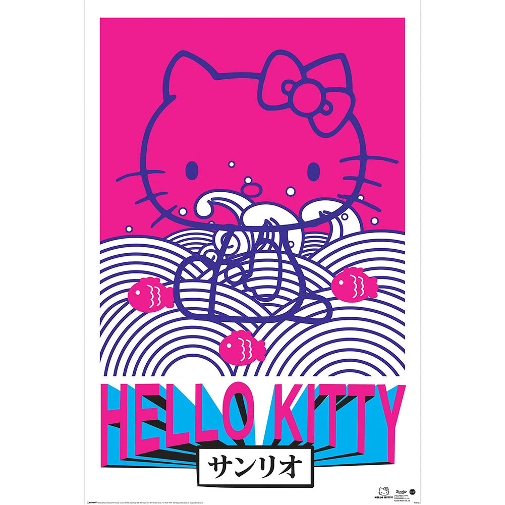 Hello Kitty Tokyo Rebel Poster 208