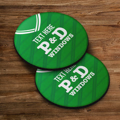 Hibernian 1988 Home Shirt - Personalised Drink Coaster - Square Or Circle