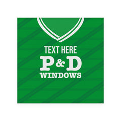 Hibernian 1988 Home Shirt - Personalised Drink Coaster - Square Or Circle