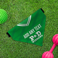 Hibernian 1988 Home Shirt - Personalised Pet Bandana - 4 Sizes