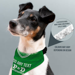 Hibernian 1988 Home Shirt - Personalised Pet Bandana - 4 Sizes