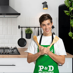 Hibernian Retro 1988 Home Shirt Apron - Personalised Retro Football Adults Apron