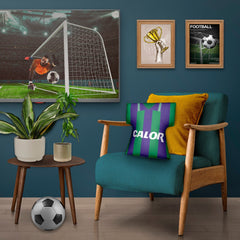 Hibernian Retro 1994 Away Shirt - Personalised Retro Shirt Cushion