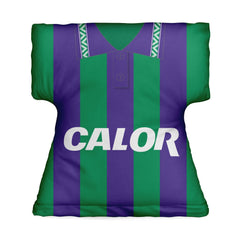 Hibernian Retro 1994 Away Shirt - Personalised Retro Shirt Cushion