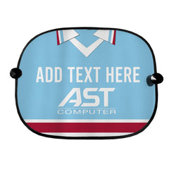 Holte Enders 1998 Away Shirt - Personalised Retro Football Car Sun Shade - Set of 2