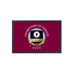 Holte Enders Euro Champions  - Football Legends - Door Mat -60cm X 40cm