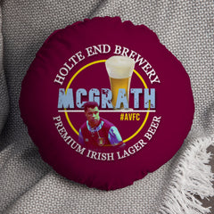 Holte Enders McGrath - Football Legends - Circle Cushion 14inch