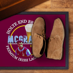 Holte Enders McGrath  - Football Legends - Door Mat -60cm X 40cm