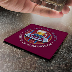 Holte Enders Up the Villa - Football Coaster - Square Or Circle