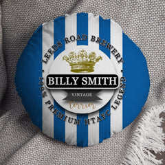 Huddersfield Billy Smith - Football Legends - Circle Cushion 14inch