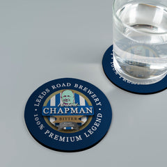 Huddersfield Chapman - Football Coaster - Square Or Circle