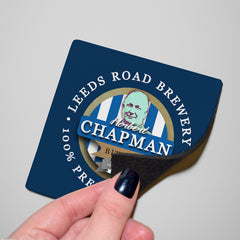 Huddersfield Chapman - Football Coaster - Square Or Circle